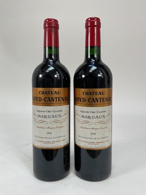 Lot 37 - Two bottles, Chateau Boyd-Cantenac Grand Cru Classe Margaux 2004