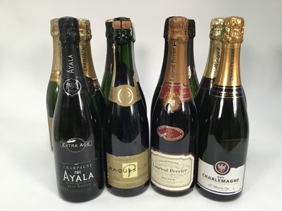 Lot 55 - Twelve bottles, Champagne, Prosecco and Cava to include Ayala and Laurent Perrier