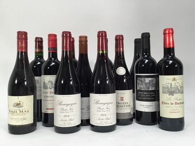 Lot 61 - Twelve bottles, French reds, vintages 2000s onwards