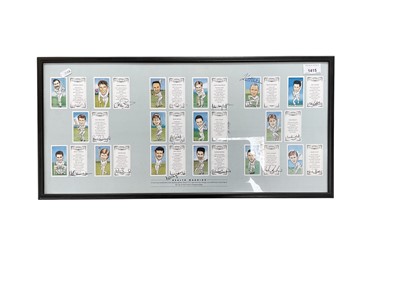 Lot 1415 - Signed 1990s Essex cricket squad