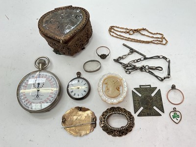 Lot 1117 - Group of antique and later jewellery