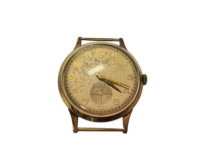 Lot 54 - 1960s gentlemen's Accurist 9ct gold wristwatch