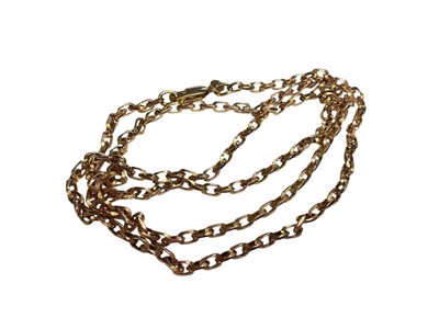 Lot 55 - 9ct gold chain necklace