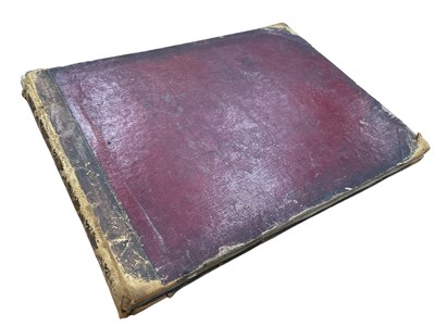 Lot 1682 - Victorian scrap book