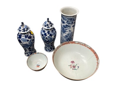 Lot 208 - 18th / 19th century Chinese ceramics