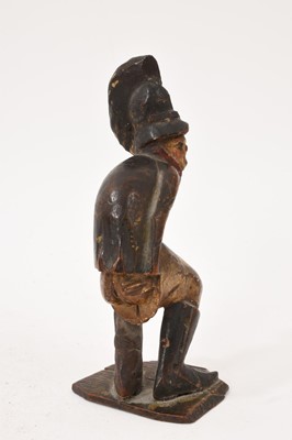 Lot Rare carved prisoner of war figure of a Frenchman baring his arse