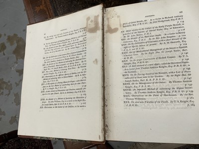 Lot 663 - Transactions of the Horticultural Society of London