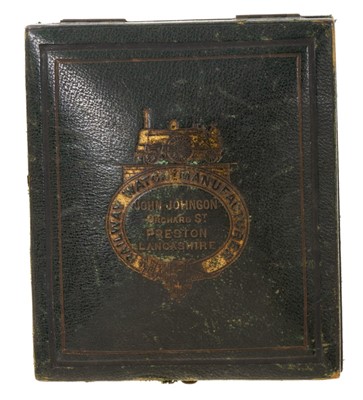 Lot 538 - Victorian 18ct gold pocket watch in box