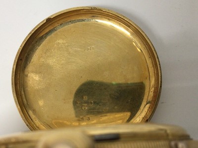 Lot 538 - Victorian 18ct gold pocket watch in box