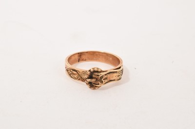 Lot Gold ring and pocket watch from shipwreck 'General Abbatucci' cargo