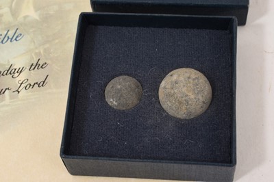 Lot HMS Invincible relics, together with Admiral Gardner wreck relics