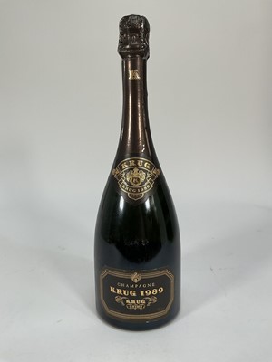 Lot 1 - One bottle, Krug 1989 Vintage champagne