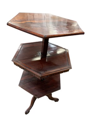 Lot 1619 - William IV metamorphic rosewood table