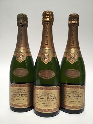 Lot 72 - Three bottles, champagne, Laurent-Perrier 1988 (x2) and 1990 (x1)
