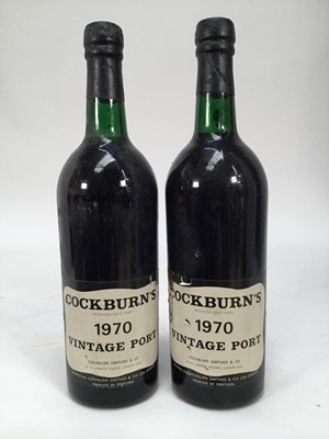 Lot 78 - Two bottles, Cockburn's 1970 vintage port