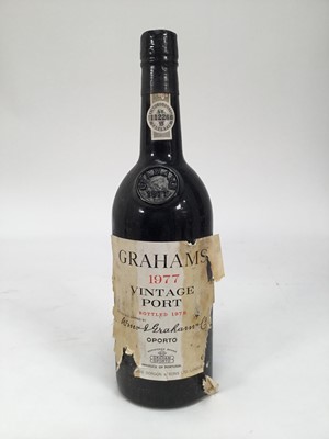 Lot 81 - One bottle, Grahams 1977 vintage port