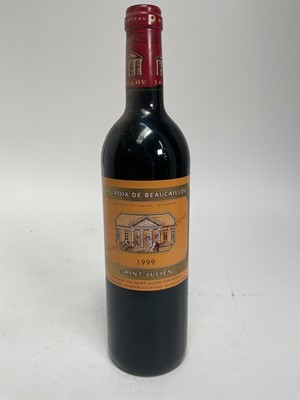 Lot 102 - One bottle, La Croix de Beaucaillou Saint-Julien 1999