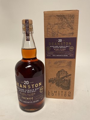 Lot 111 - One bottle, Deanston 20 year old single malt whisky, 54.2%, 70cl., limited edition, boxed