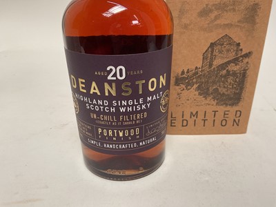 Lot 29 - One bottle, Deanston 20 year old single malt whisky, 54.2%, 70cl., limited edition, boxed