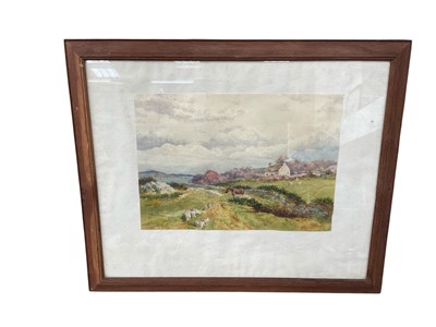 Lot 910 - Irish watercolour and two others