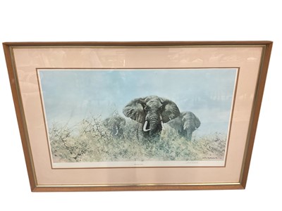 Lot 890 - David Shepherd signed print