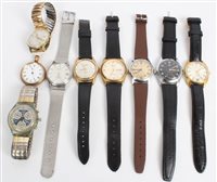 Lot 3281 - Group of nine Watcheses - to include 1950s...