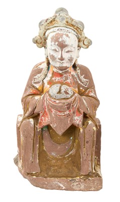 Lot Large Chinese funerary figure