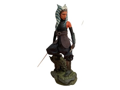 Lot 689 - Star Wars Sideshow 1/4th Scale Limited Edition 0176/2500 Premium Format Ahsoka Tano, with box 300626 (DISPLAYED model contents may be incomplete) (1)