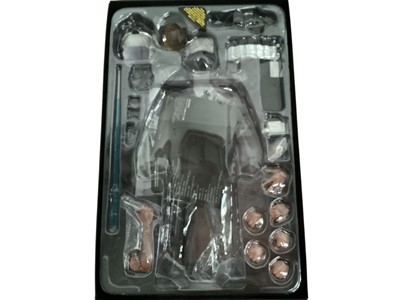 Lot 677 - Star Wars Hot Toys Sideshow 1/6th scale Luke Skywalker Bespin Outfit, with box DX07, Hot Toys Special Edition Luke Skywalker, with box MMS297 and Hot Toys Luke Skywalker Crait MMS507, Anakin Sky...