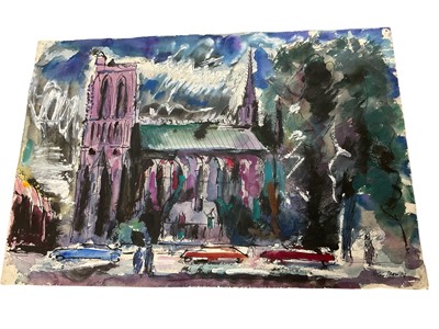 Lot 58 - Colin Moss (1914-2005) collection of five works on paper, various sizes and media