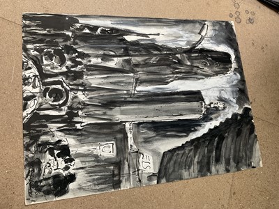 Lot 73 - Colin Moss (1914-2005) collection of six works on paper, various sizes and media