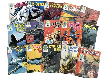 Lot 1544 - 45 issues + 1 holiday issue of Air Ace comics, plus 9 mixed comics
