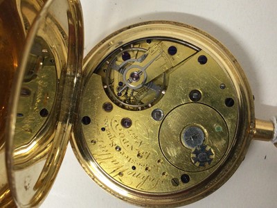 Lot 539 - Victorian 18ct gold pocket watch by John Walker, Princes St. Leicester Square, London