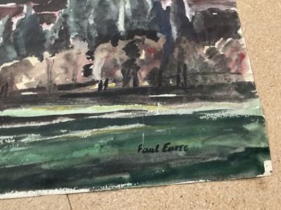 Lot 75 - Paul Earee (1888-1968) watercolour, landscape, 37 x 56cm. provenance: Estate of Colin Moss