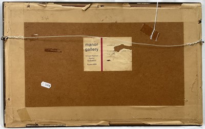 Lot 90 - French School late 18th century watercolour and pencil, signed indistinctly, partial label verso