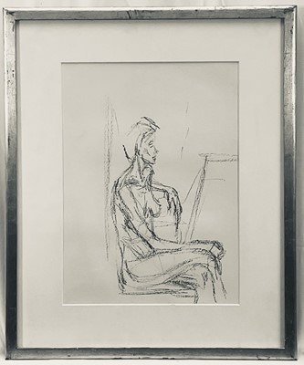 Lot 40 - Alberto Giacometti (1901-1966) lithograph 1961, published Derrière Le Miroir, No 27, text verso