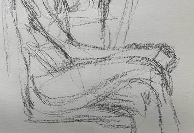 Lot 40 - Alberto Giacometti (1901-1966) lithograph 1961, published Derrière Le Miroir, No 27, text verso