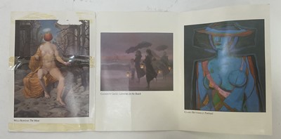 Lot 42 - Willi Rondas (1907-1975) oil on board - Perspectives, signed, titled and dated 15th December 1974 verso, 70cm x 50cm, framed