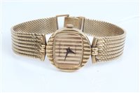 Lot 3300 - Ladies' gold (9ct) Bueche-Girod wristWatches...