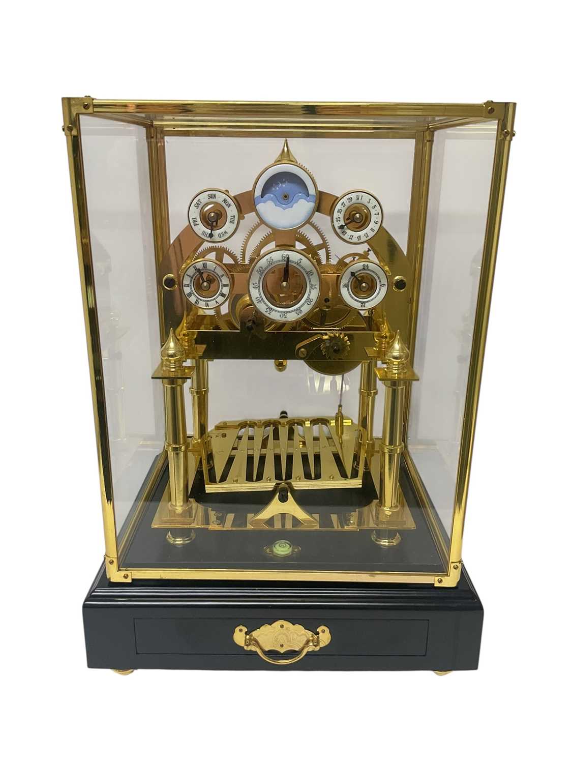 Lot 626 - Modern Chinese Congreve 'rolling ball' clock