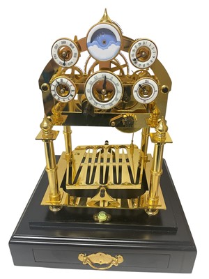 Lot 626 - Modern Chinese Congreve 'rolling ball' clock