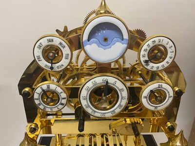 Lot 626 - Modern Chinese Congreve 'rolling ball' clock