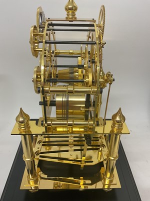 Lot 626 - Modern Chinese Congreve 'rolling ball' clock