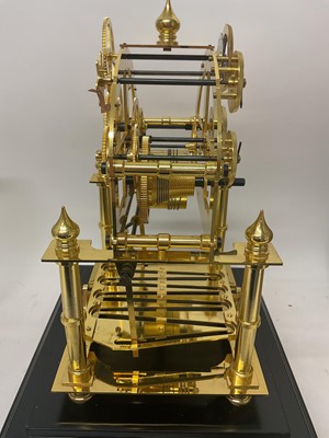Lot 626 - Modern Chinese Congreve 'rolling ball' clock