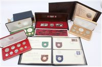 Lot 3310 - A selection of Commonwealth Proof Coins Sets -...