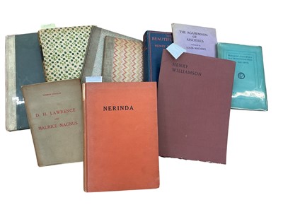 Lot 1667 - Group of books including small press