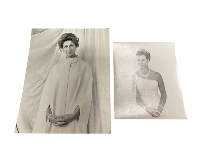 Lot 81 - H.R.H. The Princess Alexandra, six fine 1960s/70s black and white portrait photographs by Cecil Beaton