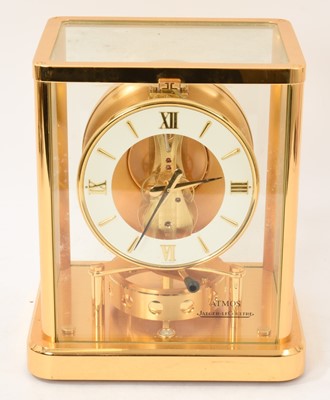 Lot 598 - Jaeger LeCoultre Atmos clock in original box and packaging