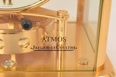Lot 598 - Jaeger LeCoultre Atmos clock in original box and packaging
