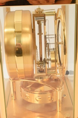 Lot 598 - Jaeger LeCoultre Atmos clock in original box and packaging